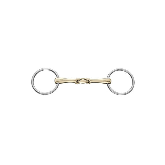 Mors deux anneaux kk ultra snaffle sensogan 14mm